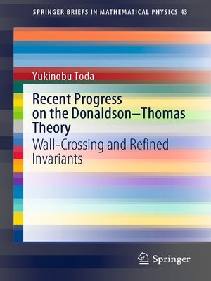 cover image of Recent Progress on the Donaldson–Thomas Theory